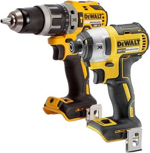 Dewalt 18V XR Cordless Twin Pack – Brushless Impact Driver & Combi Drill