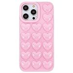 DMaos iPhone 15 Case for Women, 3D 