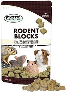 Rodent Blocks - Nutritional Rodent Food - for Rats, Mice, Squirrels, Degus (3 lb.)