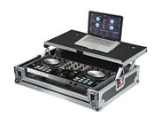 Gator Cases G-TOUR Series DJ Controller Road Case with Sliding Laptop Platform - Universal Fit for Small Controllers; (G-TOURDSPUNICNTLC)