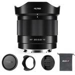 VILTROX FE 20mm f2.8 for Sony E-Mount AF Lens 20mm f/2.8 Super Wide Angle Autofocus Lens Full Frame Lens Compatible with Sony a7cii, a7III, a7IV, a7R, FX30, ZV-E1, a6100, a6400, a6000, a7S III