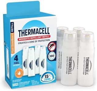 Thermacell Mosquito Repellent Fuel-Only Refills; Compatible with Any Fuel-Powered Thermacell Repeller; Highly Effective, Long Lasting, No Spray or Mess; 15 Foot Zone of Mosquito Protection