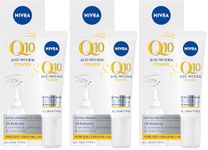 NIVEA Q10 Anti-Wrinkle Power Firming Eye Cream to Reduce Crow's Feet, Lines and Wrinkles, Powerful Under Eye Cream to Revitalise the Eye Area (15ml) (Pack of 3)