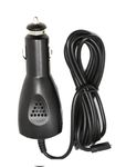 Navitech Black Micro USB Car Charger/Travel Adapter Socket Compatible With The Garmin Drivesmart 50 LMT-D