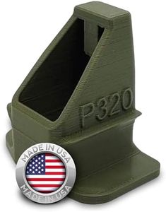 EZMAGLOADER Magazine Loader for The SIG Sauer P320 - Easy Pain Free Loading - Comfortable Grip - Speed Loader Accessories - Large Flanges for Thumb Relief