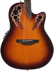 Ovation Celebrity Elite Solid Spruce TOop Acoustic-Electric Guitar, Sunburst