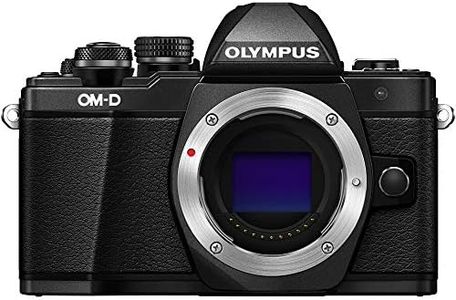 OM SYSTEM Olympus OM-D E-M10 Mark II Mirrorless Camera (Black) - Body only