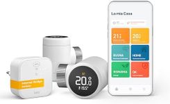 tado° Smart Radiator Thermostat X – Starter Kit with Bridge X, Heating Control via App and Smart Speaker (Alexa, Siri, Google Assistant), Save Heating Costs, DIY Installation