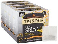 Twinings Lady Grey Tea 400 Bags (Multipack of 4 x 100 Tea Bags)