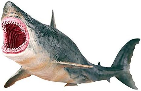 Squalo Modello Giocattolo Simulazione Megalodon Collezione Di Giocattoli Animali Miniature Marina Modello Animale Ornamenti per La Casa Accessorio Decor
