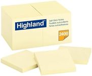 Highland Sticky Notes, 3 x 3 Inches