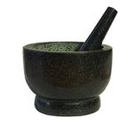Nature's Circle - XL Granite Mortar and Pestle - 5 Cup Capacity (Polished, X Large)