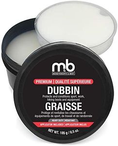 M&B Dubbin with Sponge Applicator, 6.5 Ounces, Protects & Conditions, Heavy Duty Waterproof