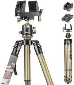 MD-28 Rifle Tripod 65in 36mm Ball Head Hunting Camera Compatible Stand