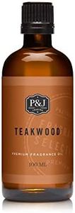 Teakwood Fragrance Oil - Premium Grade Scented Oil - 100ml