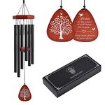 Sympathy Wind Chimes,Wind Chimes for Outside,Sympathy Gifts for Loss of Mom,Memorial Wind Chimes for Loss of Loved One,Overall Size 30", Bereavement/Memorial/Sympathy Gift in Memory of a Loved one