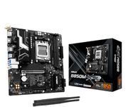 ASRock B850M-X WiFi R2.0 AM5 Micro-ATX Motherboard: Supports AMD Ryzen 9000/8000/7000 CPUs, DDR5 8200+ (OC), PCIe 5.0, Wi-Fi 6E, 2.5G LAN, USB-C, BIOS Flashback
