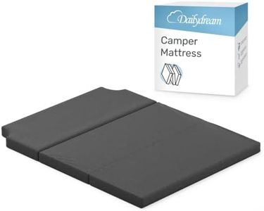 Dailydream Camper Surmatelas modèle 2 pour VW T5, T6, Multivan, California Beach et Caravelle, 148 x 185 x 7,5 cm, gris
