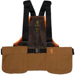 Browning 30512032: Vest, Upland, Strap, Tan, One Size