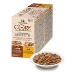 Wellness CORE Signature Selects, Wet Cat Food, Cat Food Wet In Sauce, Grain Free Cat Food, High Meat Content, Shredded Selection Mix, 8 X 79 G