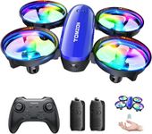 TOMZON Mini Drone for Kids and Beginners, RC Toy Drone with Throw to Go, Easy to Learn, Auto-rotation, 3D Flips, Circle Fly, Headless Mode, 2 Batteries, Gift for Boys and Girls, A23 Blue