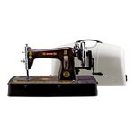 USHA Bandhan DLX Manual Sewing Machine – Composite Body with Cover (Built-in Stitches 1|| Brown)