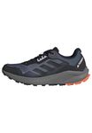 adidas Men's Terrex Rider Trail Running Shoes, Wonder Steel/Core Black/Orange, 10 UK