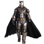 Rubies 820147 V Superman: Dawn of Justice Supreme Edition Armored Batman Sized Costume Warner Brothers Adult, Black, Default