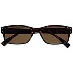 UV Reader Brown Tortoiseshell Sun Readers Reading Glasses UV400 Mens Womens Spring Hinges UVSR012 +2.00