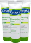 CETAPHIL Moisturizing Cream, 3 oz (Pack of 3), Hydrating Moisturizer For Dry To Very Dry, Sensitive Skin, Restores Skin Barrier In 1 Week, Fragrance Free, Doctor Recommended Sensitive Skincare Brand