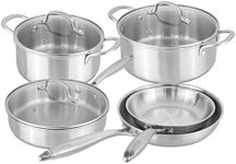 Stainless Steel Pots and Pans Set –