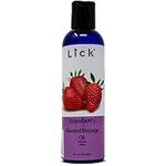 Strawberry Flavored Massage Oil for