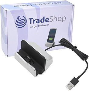 Trade-Shop Station d'accueil Universelle USB 3.1 Type C pour Sony Xperia L2 XA1 Plus Ultra XA2 Plus Ultra XA2 Plus Ultra XZ1 Compact XZ2 Compact Premium