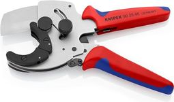 KNIPEX Pipe Cutter for composite and plastic pipes with multi-component grips galvanized 26 - 40 mm 90 25 40