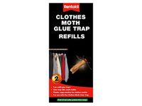 Rentokil Clothes Moth Glue Trap Refill 2pk