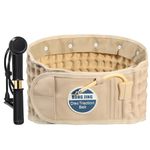 HONGJING Decompression Back Belt Lumbar Support Inflatable for Back Pain Relief - Lower Back Traction Device Spine Decompressor, One Size Fits 29-49 Waist