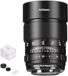 7artisans 60mm F2.8 Macro 2X Lens for Sony E Mount 2:1 Full Frame Prime Manual Focus Large Aperture Lens for Mirrorless Cameras for Sony FX,A1,A9,A7M,A7R,A7S,A7C,ZVE,A6000,A5000,A3000,NEX.