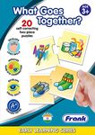 Frank What Goes Together? (40 Pieces) 20 Self-Correcting 2 Pcs Puzzle- Early Learner Educational Jigsaw Puzzles Set for Kids 3 Years and Above - Educational Toys and Games - 10314