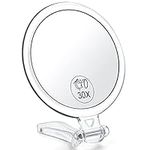 AMISCE 30x Magnifying Mirror, Trave