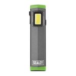 Sealey Aluminium Mini Hand Torch, 3W COB LED, 500lm, Super Beam - LED500SB