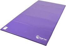 Tumbl Trak Folding Tumbling Panel Mat for Gymnastics, Cheer, Dance, and Fitness, Purple, 1.5 m x 3 m x 3.5 cm