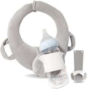 juhg Baby Bottle Holder，Baby Bottle Holder Hands Free，Bottle Holder for Baby Self Feeding，Adjustable Angle Bottle Propper for Baby，Detachable Separation Breastfeeding Pillows Support