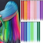 26Packs Colored Clip in Hair Extens