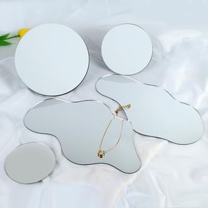 Acrylic Mirror Product Photography Props Reflective Display Board Table Top Photo Backdrop Photo Props