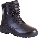 Kombat UK Men's All Leather Patrol Boots, Black, 10 UK (44 EU)