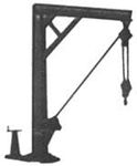 Tichy 8007 HO Jib Crane Kit