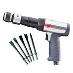 Ingersoll Rand Air Hammer Set 119MAXK, with Long Hexagonal Shank and Case, Pneumatic Hammer for Motor Vehicles and Workshop Trolleys Powered by Air