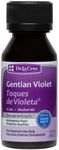 De La Cruz Gentian Violet - Violeta de Genciana - Tincture of Violet 1% First Aid Antiseptic, 1 FL OZ (2 Bottles)