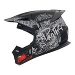Woljay Motocross Dirt Bike Helmet Off-Road Street BMX MX Full Face Helmets for Unisex-Adult Youth Kids DOT (Floral,L)