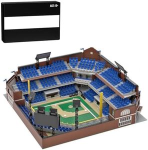 KKXX Baseball Stadium Model Modular Building Blocks, 7313 Pcs Custom MOC Modular Building Blocks, DIY Buildings House Construction Toy Gifts for Adult Kid Designed by Gabizon
